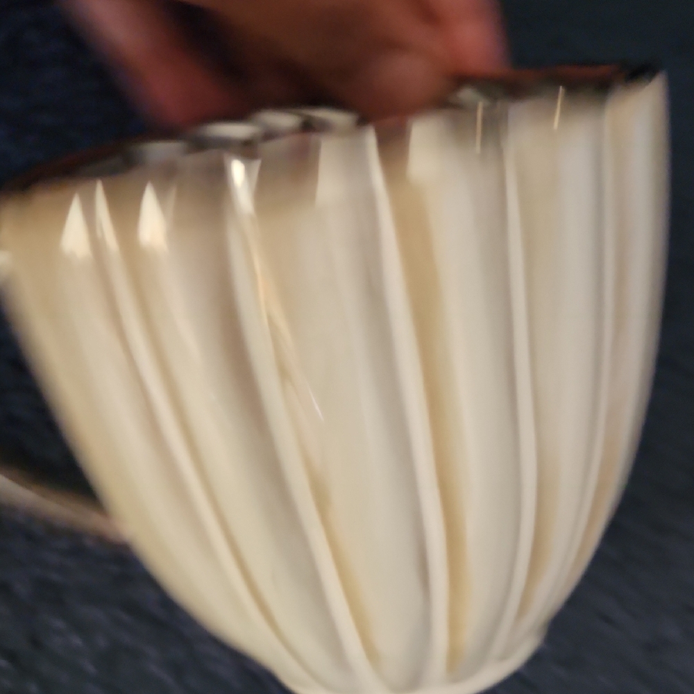 Elegant Cream Mug with Silver Handle - Picture 9 of 17